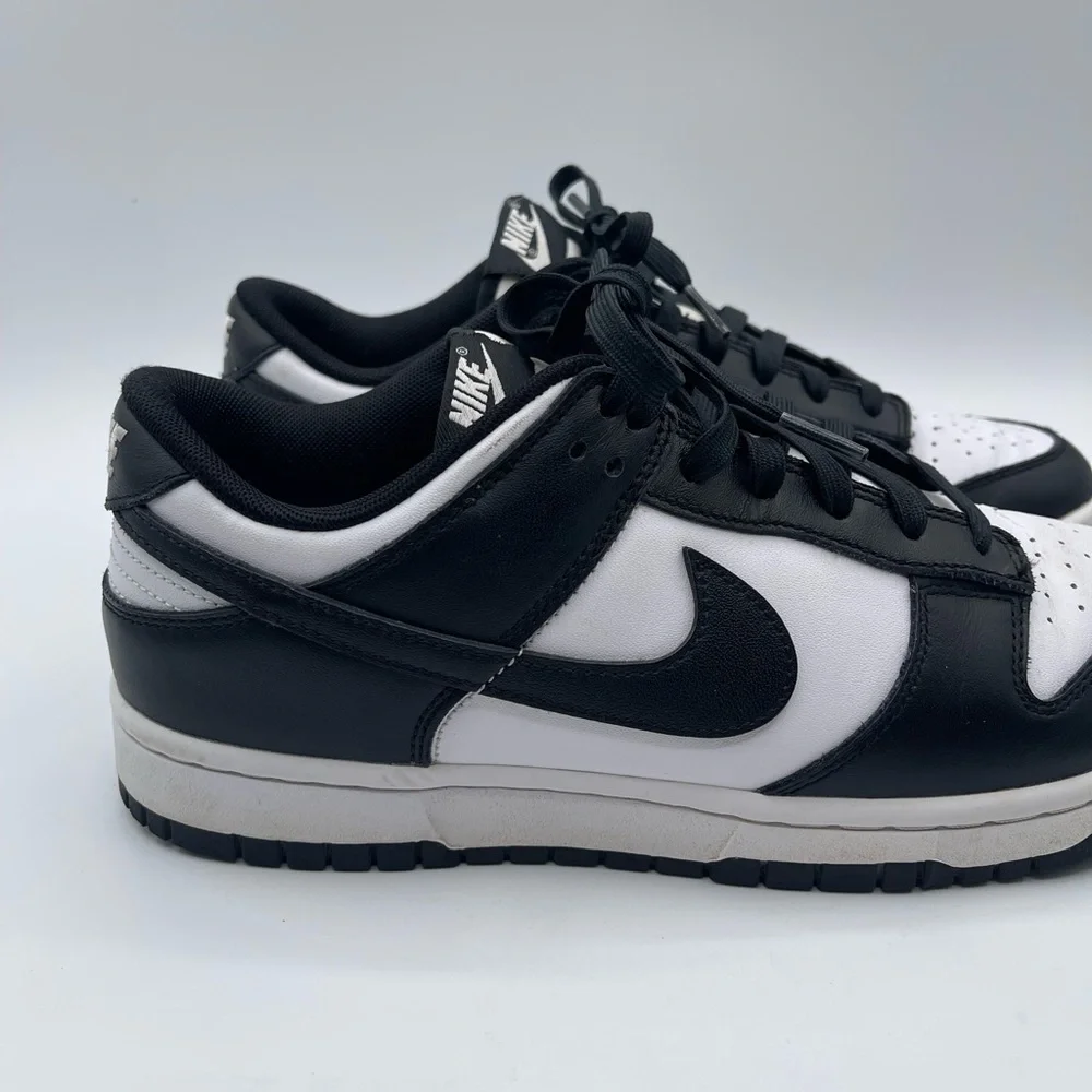 Nike Men's Dunk Low Retro Panda Shoes Sneakers Low Top Black White DD1391-100 - Picture 5 of 9